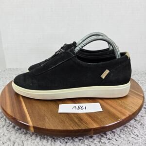 Ecco Womens 39 Soft 7 Zip Top Black Casual Comfort Daily Lifestyle Sneaker